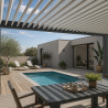 Pérgola bioclimática Horizon 3 | Lamas perpendiculares