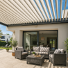 Pérgola bioclimática Horizon 3 | Lamas perpendiculares