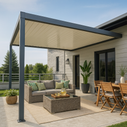 Pérgola bioclimática Lucia | Concentrado de técnicas
