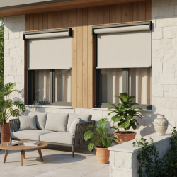 Toldo de ventana con tensador | Pequeño, discreto pero eficaz.