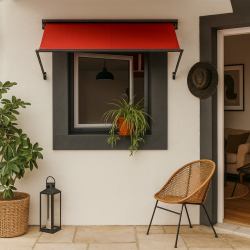 Toldo de brazo para ventana, también conocido como «toldo de proyección» | Reduzca el calor