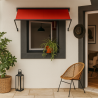 Toldo de brazo para ventana, también conocido como «toldo de proyección» | Reduzca el calor