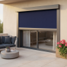 Cofre con guías modelo 115 | Para pérgola con poste de 115 mm.