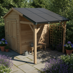 Cubierta solar para marquesina o pérgola | La Toiture Electra