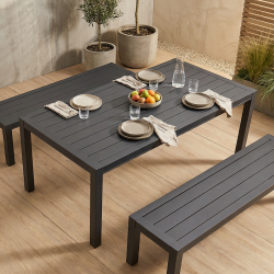 Mesa de jardín para 6 personas