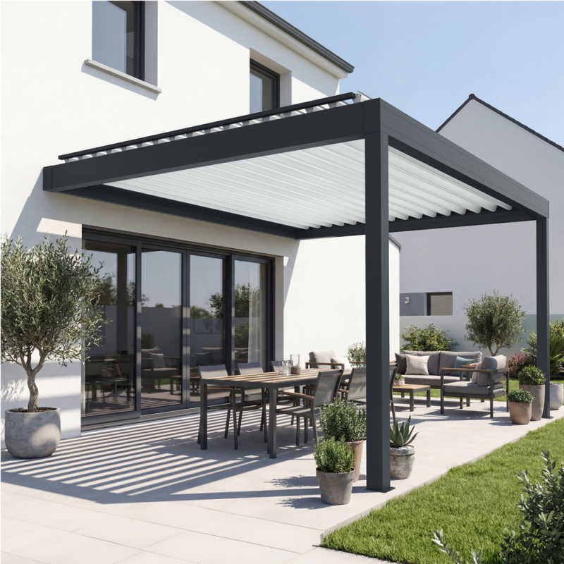 Pérgola bioclimática o parasol orientable Horizon 2