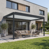 Pérgola bioclimática Horizon 3 | Lamas perpendiculares