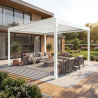 Pérgola bioclimática Horizon 3, modelo autoportante