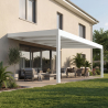Pérgola CLARA | Versatilidad de su techo con paneles de 32 mm