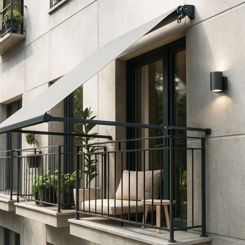 La protección esencial para balcones y ventanas | Toldo de brazo para balcón