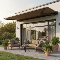 Semi-cofre 560, toldo con bambalina de 25 cm
