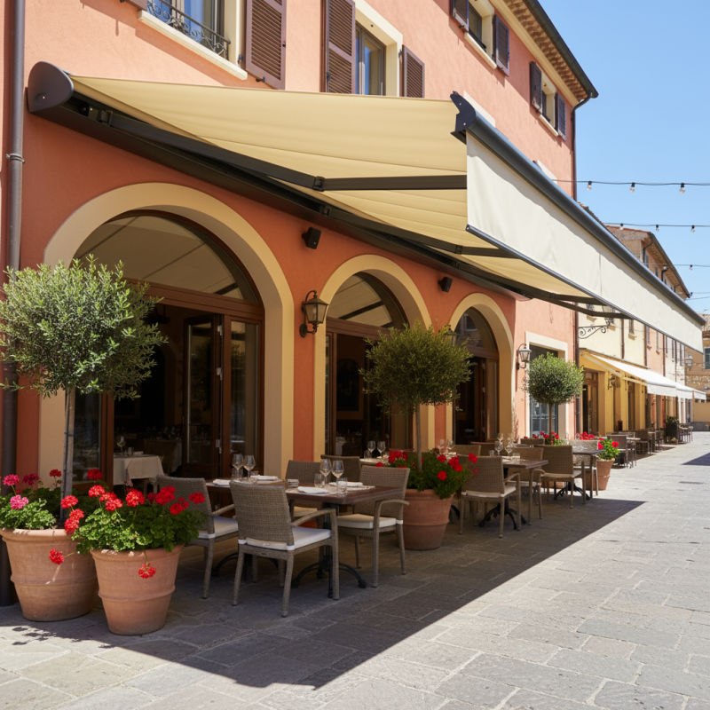 Toldo cofre 600EX | Grandes dimensiones