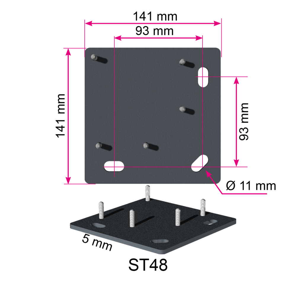 Placa de suelo h5